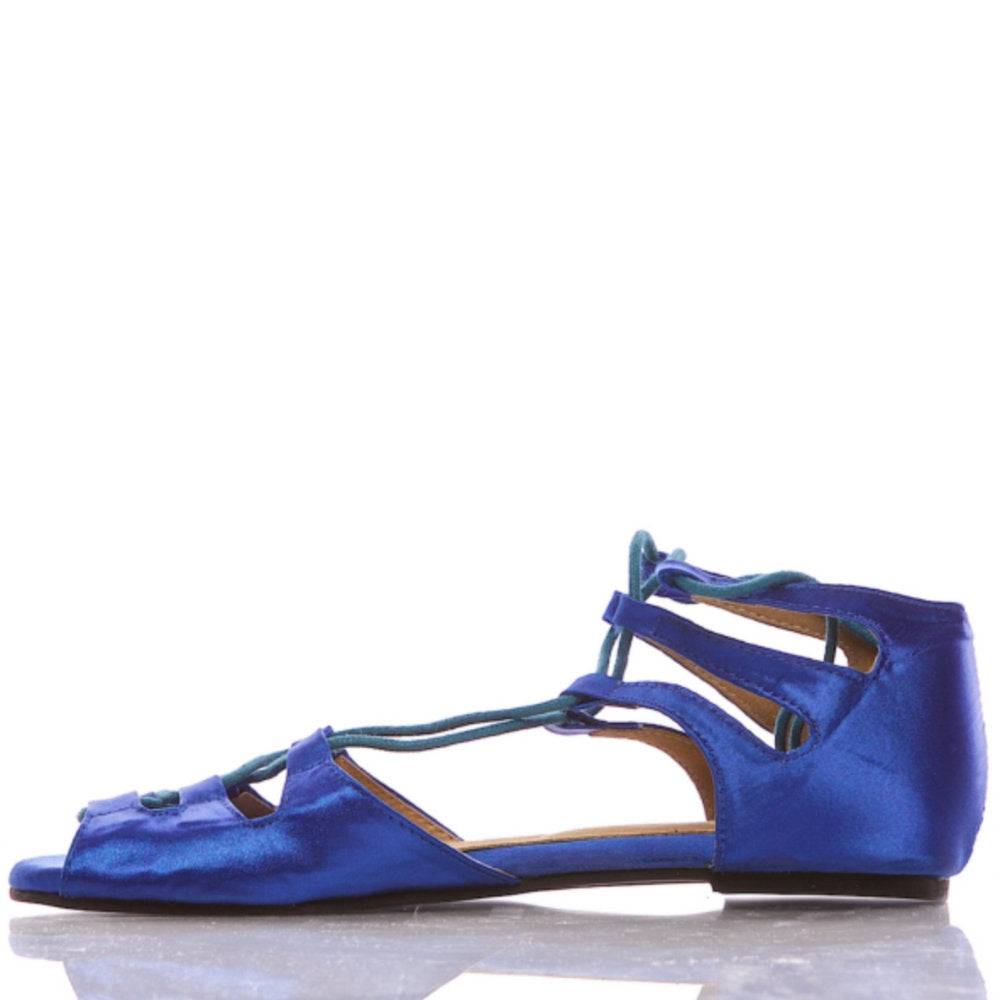 Legato - Blue Satin - Street Sole