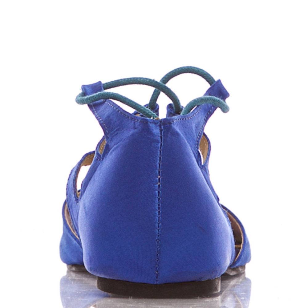 Legato - Blue Satin - Street Sole