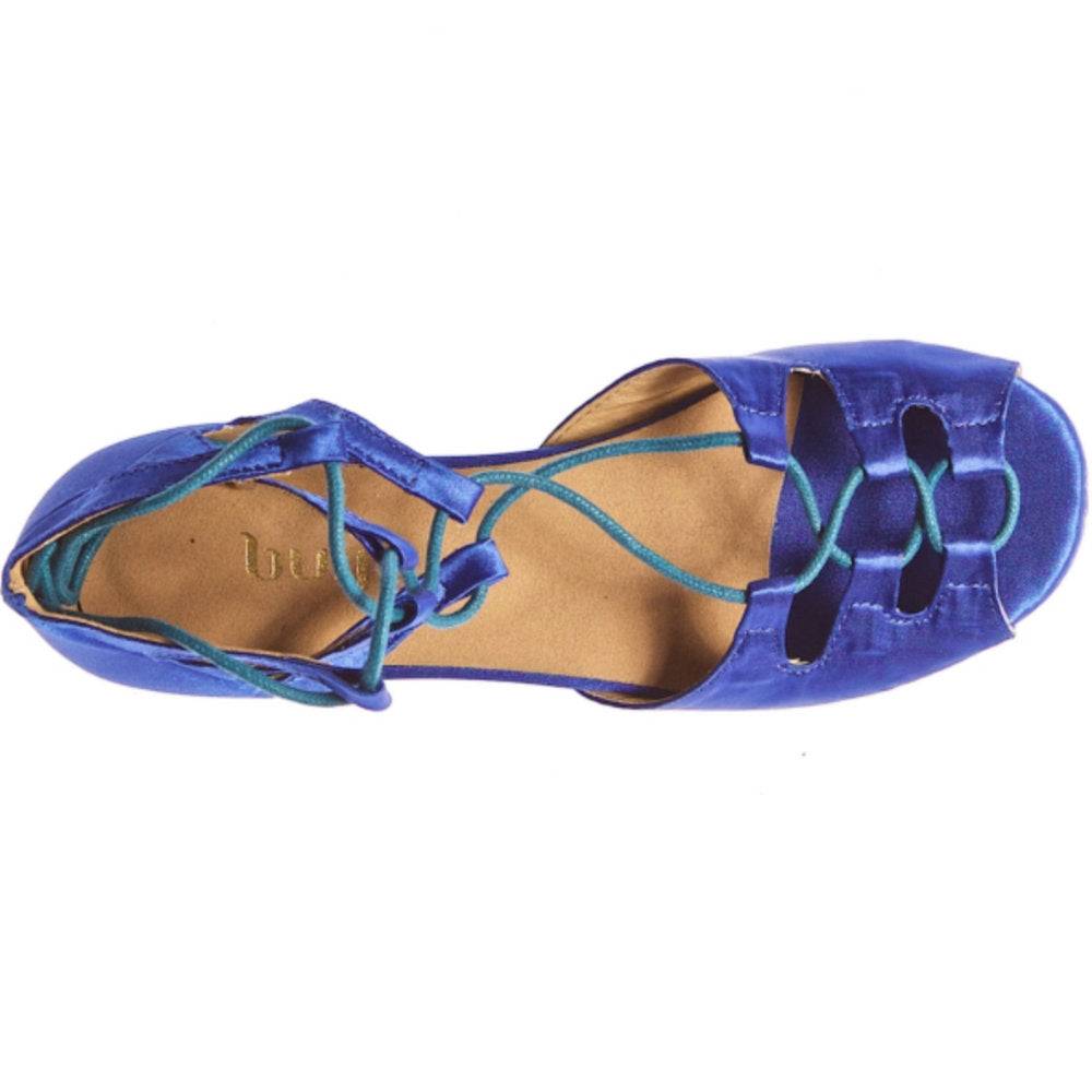 Legato - Blue Satin - Street Sole
