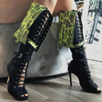 Wainani - Black and Neon Yellow Snake - Street Sole