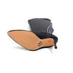 Whitneyy - Vegan Ultra Stretch Suede Black - Street Sole - Thigh Variant Four