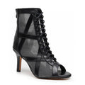 Xiomara Wide Fit - Black Vegan Leather - Street Sole