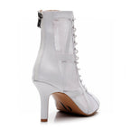 Xiomara Wide Fit - White Vegan Leather - Street Sole