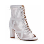 Xiomara Wide Fit - White Vegan Leather - Street Sole