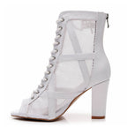 Xiomara Wide Fit - White Vegan Leather - Street Sole