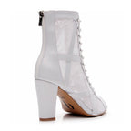 Xiomara Wide Fit - White Vegan Leather - Street Sole