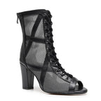 Xiomara Wide Fit - Black Vegan Leather - Street Sole