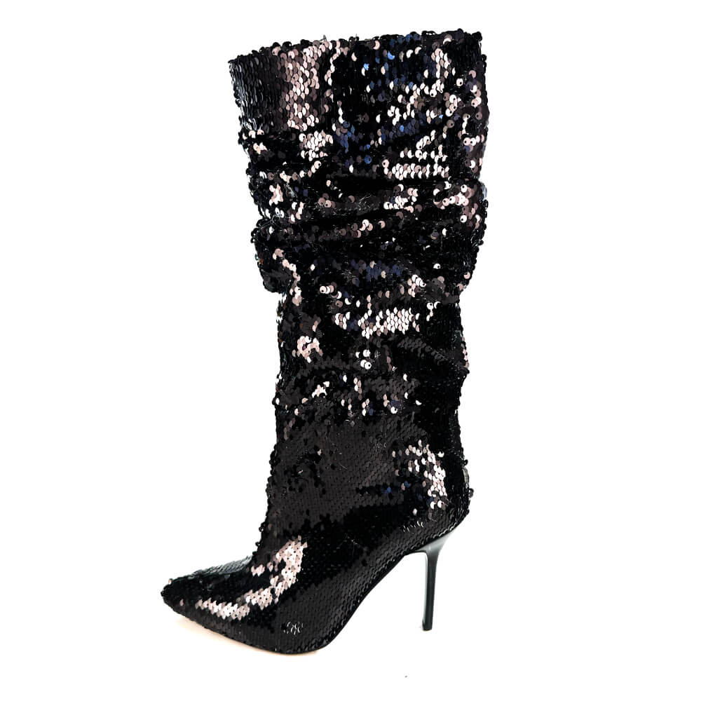 Bree - Black Sequins - Street Sole