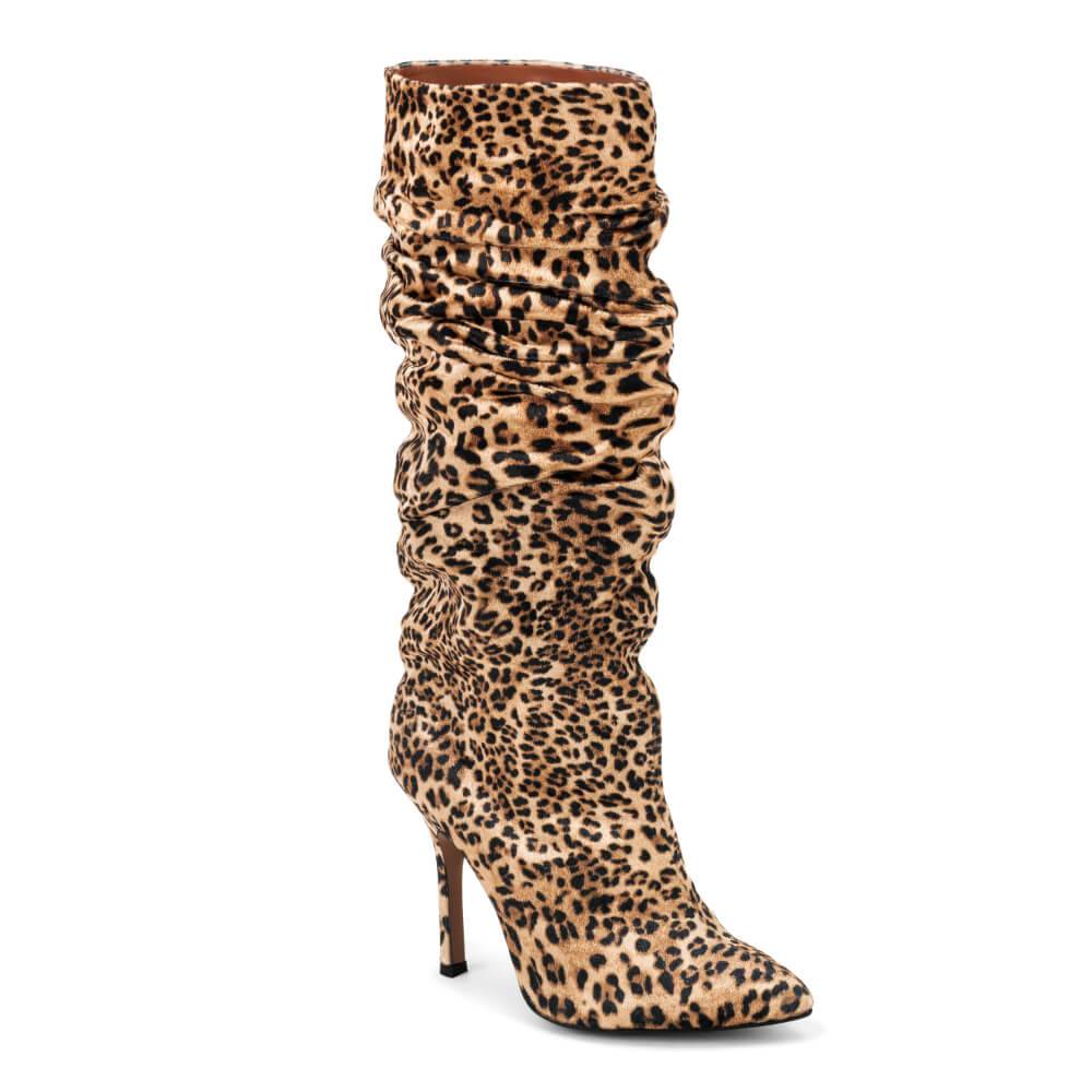 Bree - Leopard Velvet - Street Sole