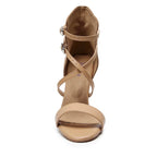 Desnudate - Light Tan Vegan Leather - Street Sole