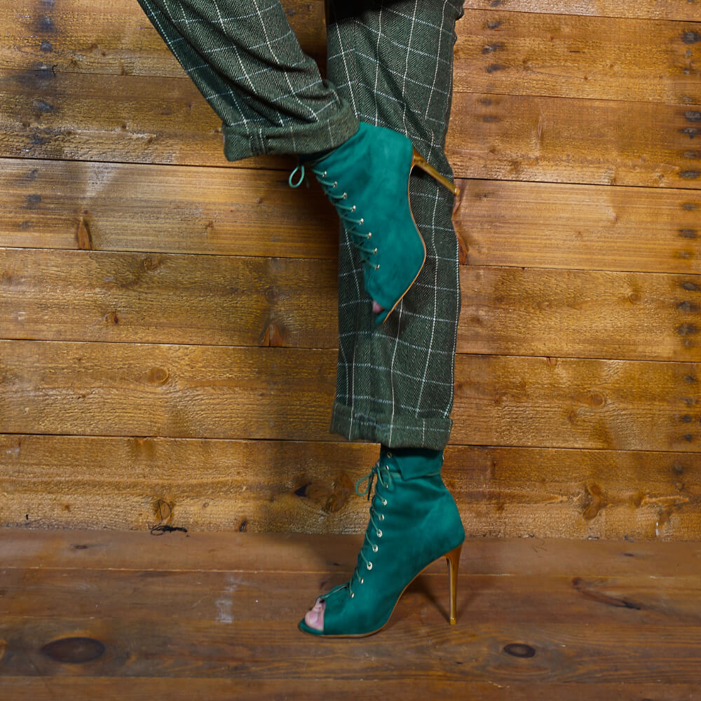 Empower - Green Vegan Suede - Street Sole