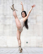 Sierra - Leopard - Suede Sole - Dance Floor Only