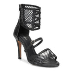 Hannah - Cuir végan noir - Semelle Street