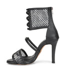 Hannah - Cuir végan noir - Semelle Street