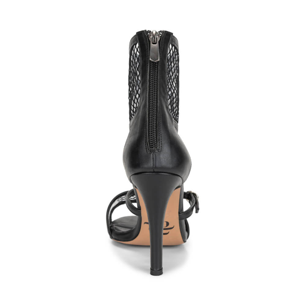 Hannah - Cuir végan noir - Semelle Street