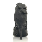 Isabel - Black Denim - Street Sole