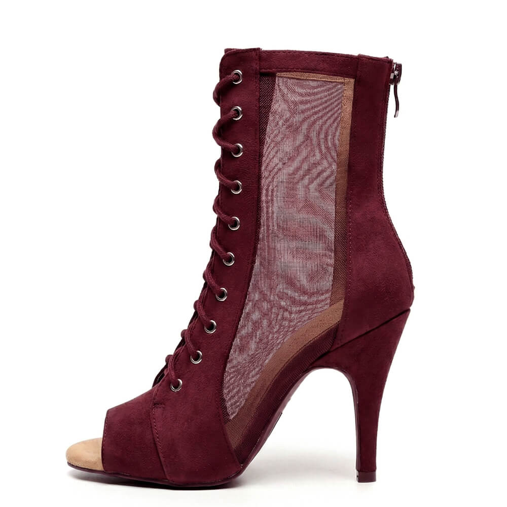 Koda - Daim végan aubergine - Semelle Street