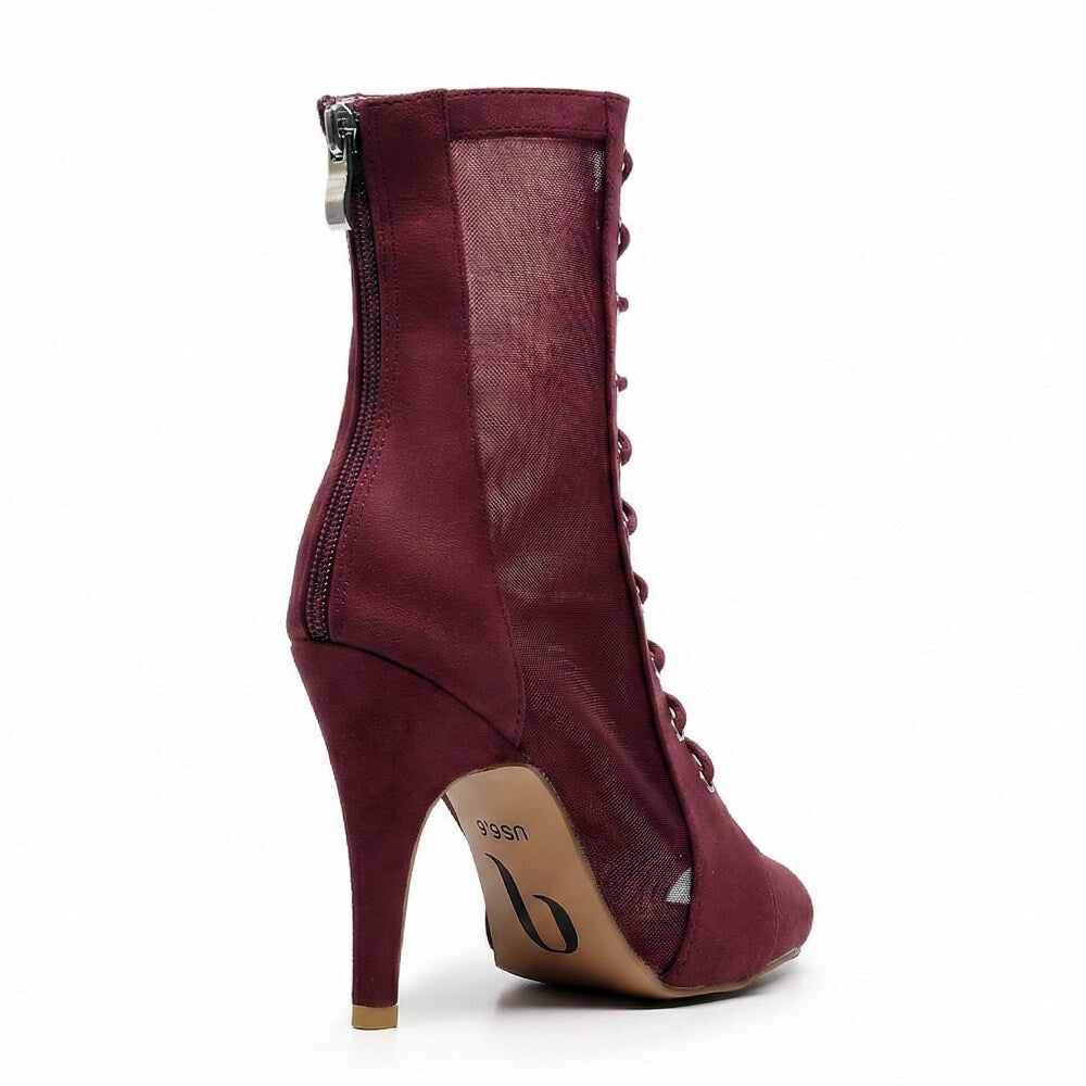 Koda - Eggplant Vegan Suede - Street Sole – Burju Shoes