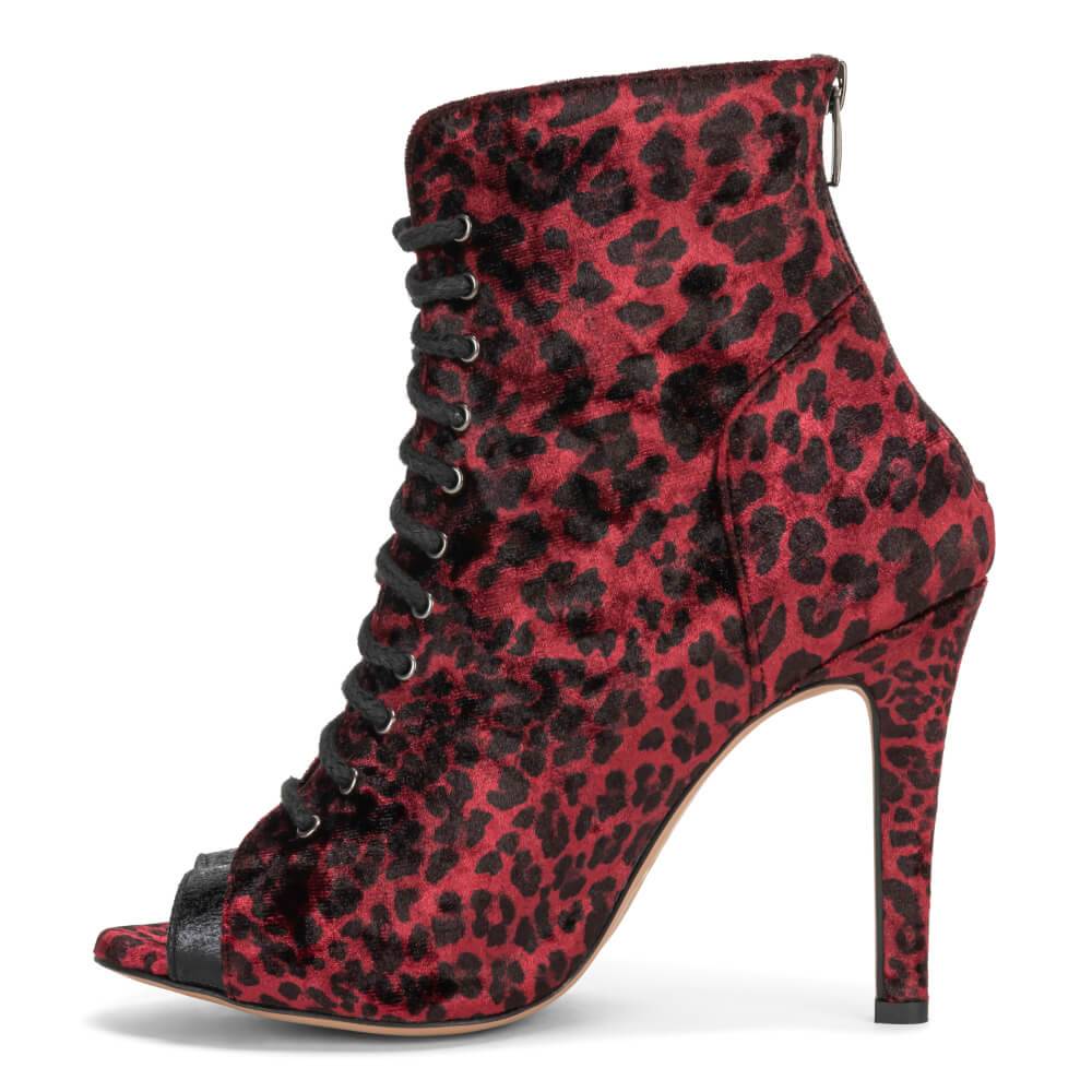 Larrizza - Red Leopard - Street Sole