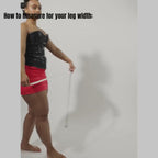 Omani Size Inclusive - Pink Vegan Patent - Street Sole - Thigh Variant Three