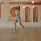 Treasure - Pastel Blue Vegan Patent - Street Sole