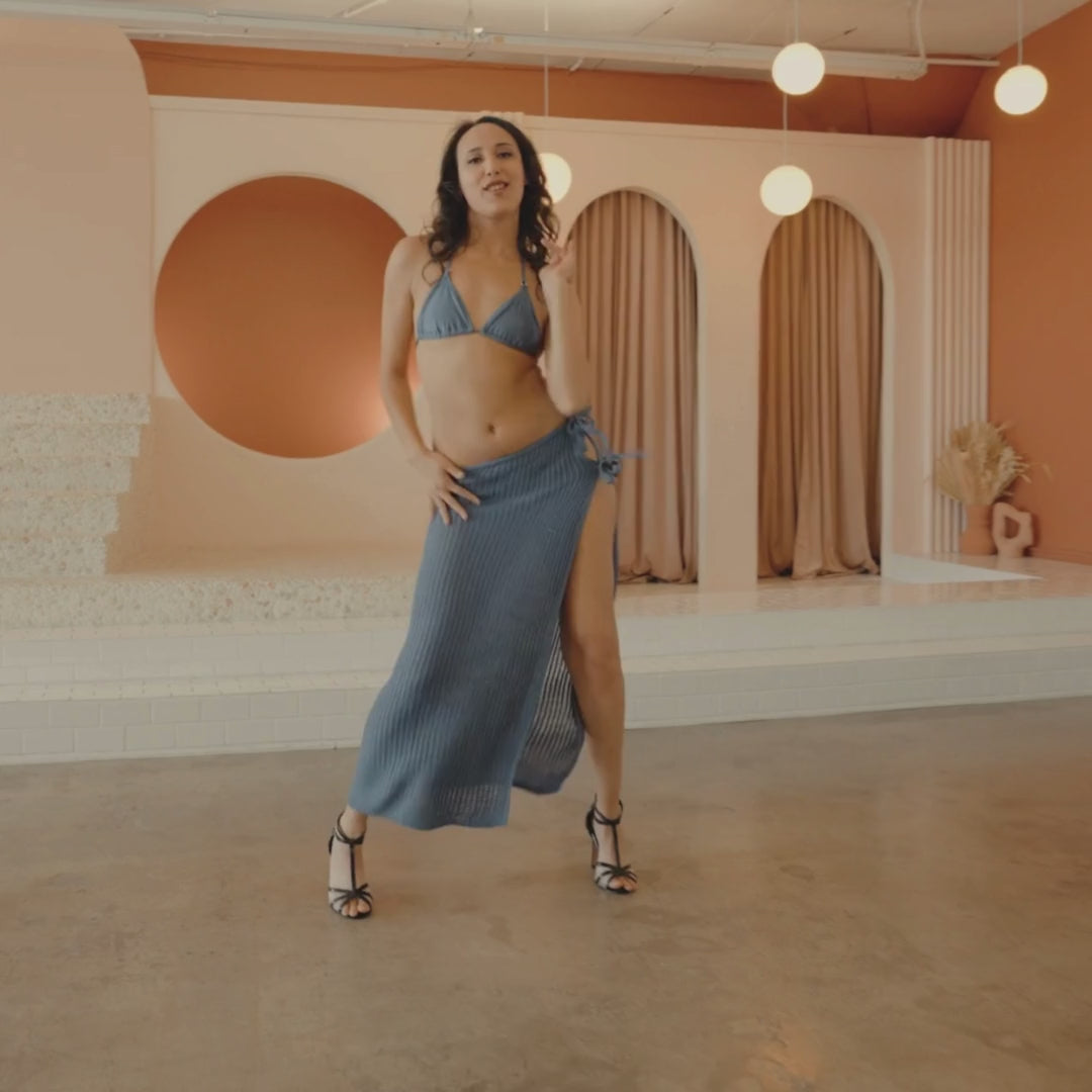 Tylar - Black Vegan Patent  - Suede Sole