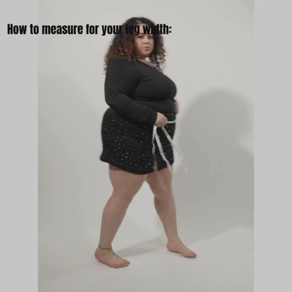 Omani Size Inclusive - Periwinkle - Street Sole - Thigh Variant Five