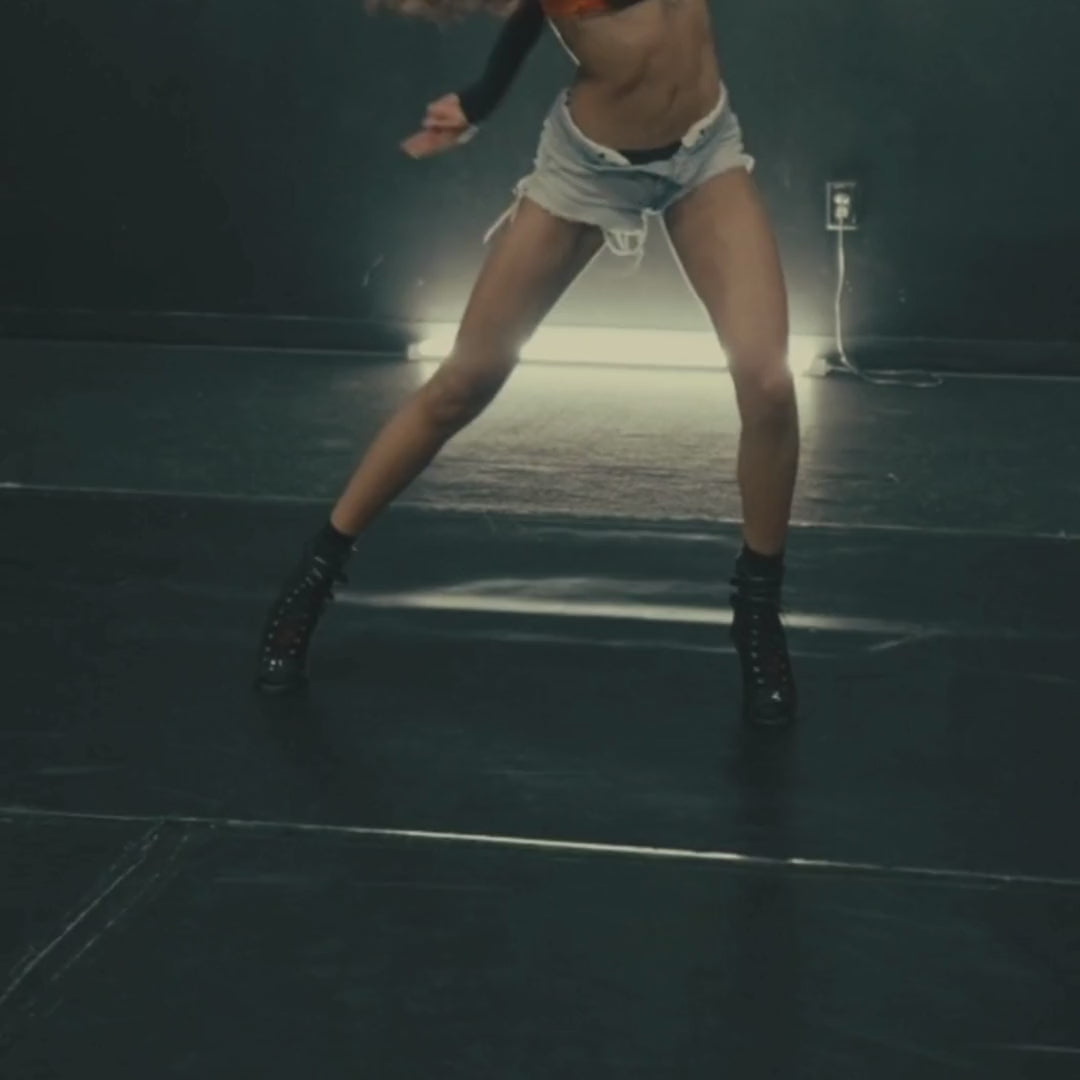 Under The Influence - Black Vegan Suede - Street Sole