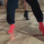 Sharness - Neon Orange Lycra - Street Sole