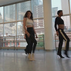 Tempest - Light Tan Vegan Patent Leather - Street Sole