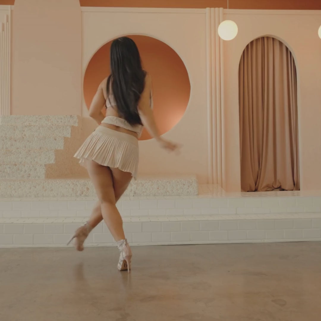 Seven - Latte Vegan Patent - Street Sole