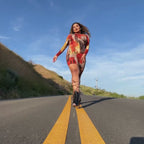 Karma - Black with Black Straps - Street Sole