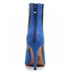 Ryann - Blue Vegan and Black Patent - Street Sole