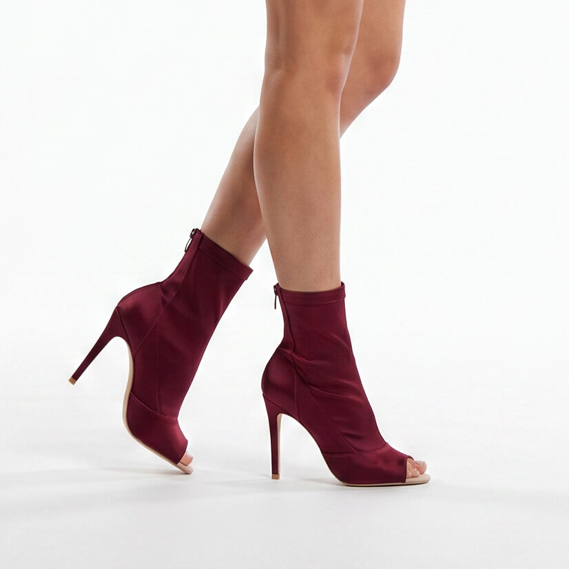 Shabina - Burgundy - Street Sole
