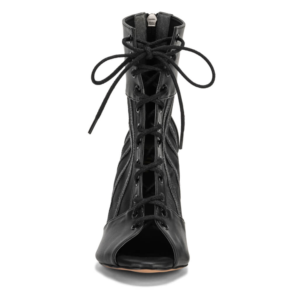 Showtime - Black Vegan Leather - Street Sole