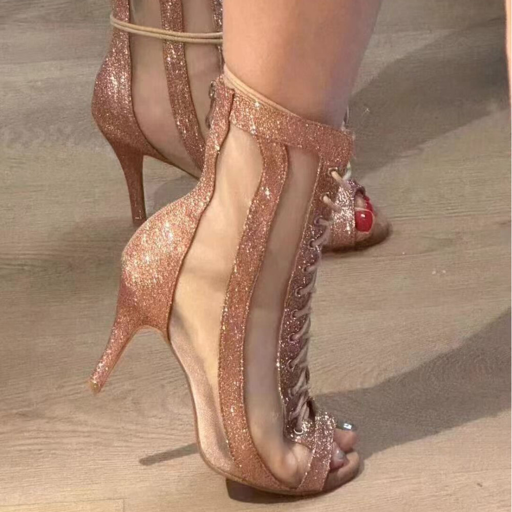 Sierra - Champagne Glitter - Street Sole