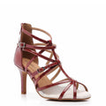 Skylar - Burgundy Vegan Patent - Street Sole