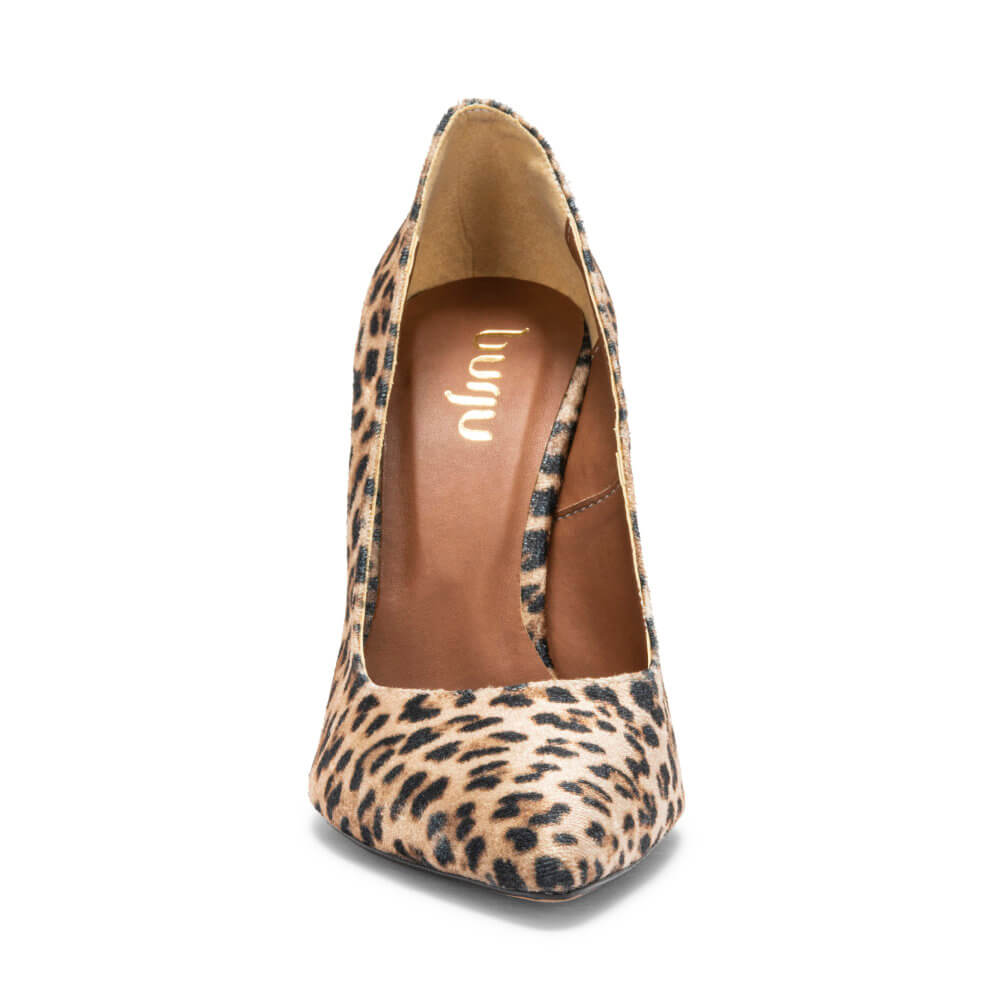 Sybil - Tan Leopard - Street Sole