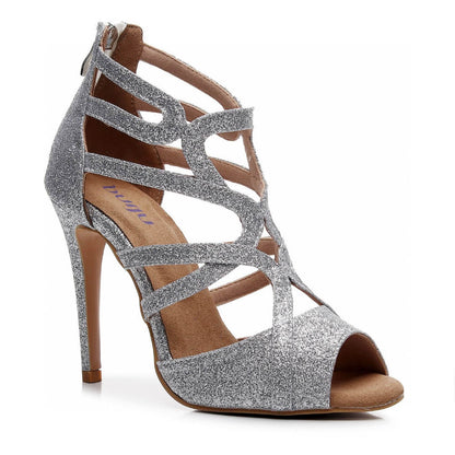 Vera - Silver Glitter - Street Sole